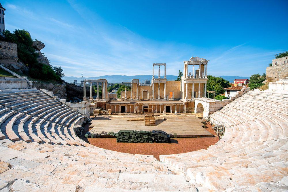 Plovdiv, rovine dell'antica Filippopoli © RossHelen / Shutterstock